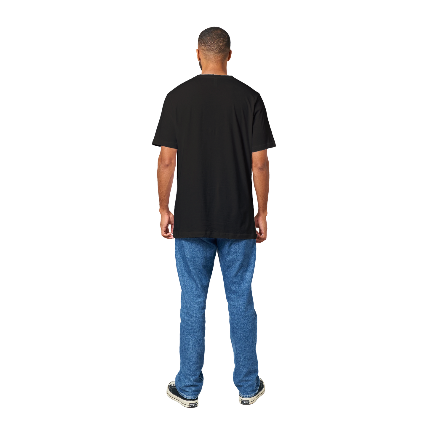 Premium Unisex V-Neck T-shirt - Tennis Focus - Game Set Match