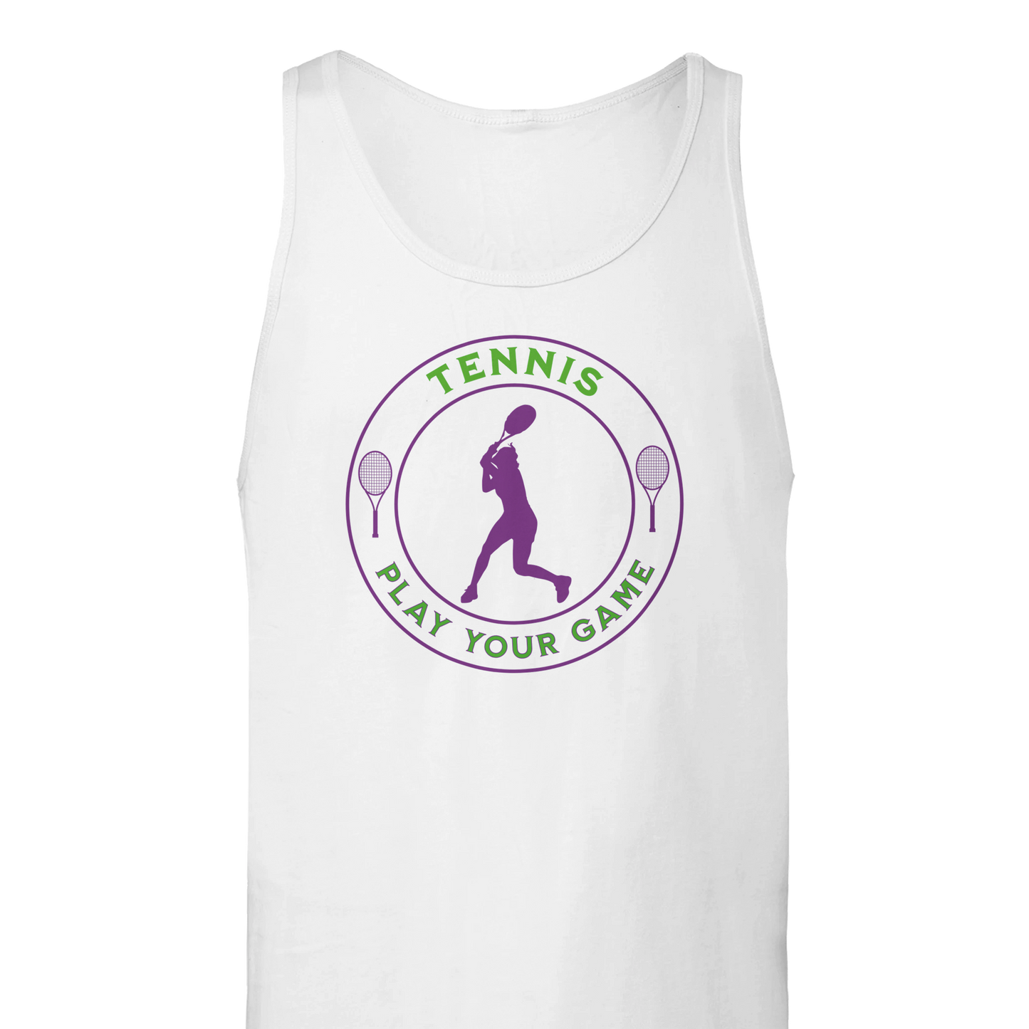 Premium Tank Top - Tennis focus - Play Your Game - Women