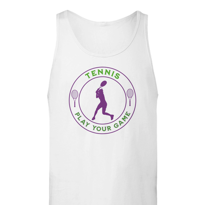 Premium Tank Top - Tennis focus - Play Your Game - Women