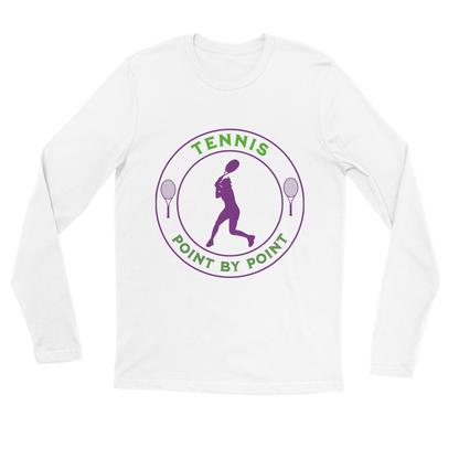 Premium Longsleeve T-shirt - Tennis Focus - Point by Point - Women