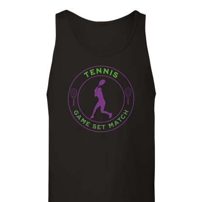 Premium Tank Top - Tennis focus - Game Set Match - Women