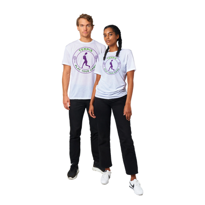 Performance Crewneck T-shirt -Tennis Focus - Play Your Game - Women