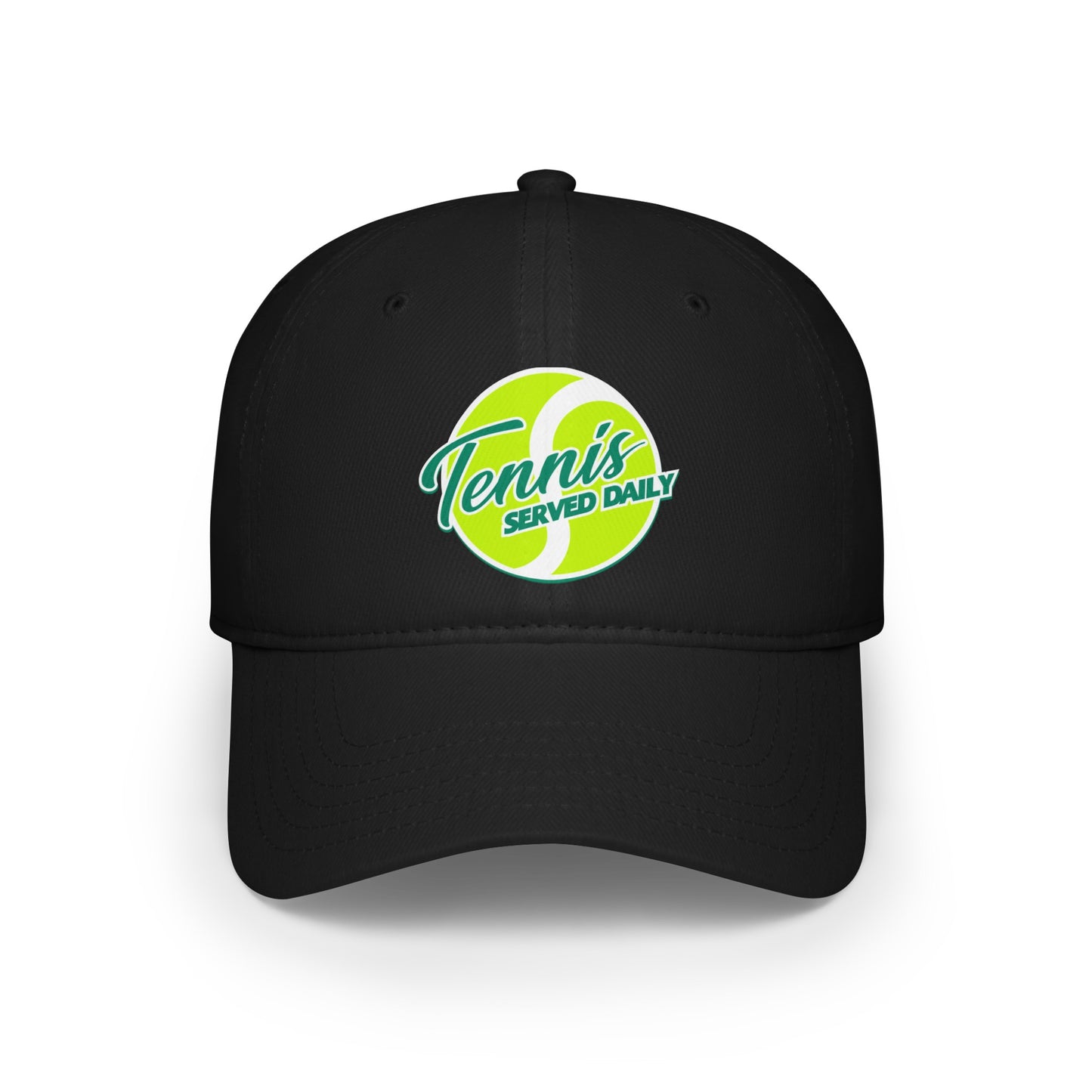 Low Profile Baseball Cap _ Tennis Served Daily