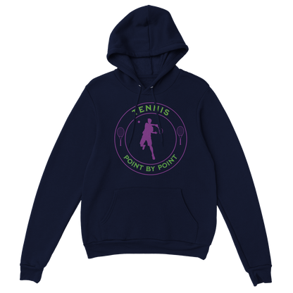 Premium Pullover Hoodie - Tennis Focus - Point by Point - Men