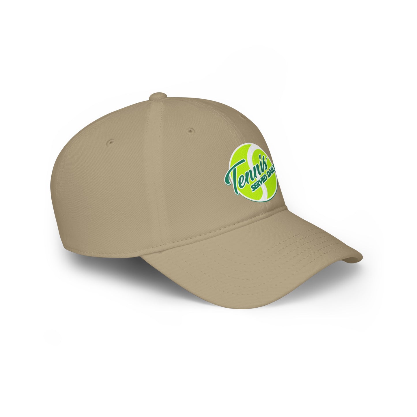 Low Profile Baseball Cap _ Tennis Served Daily