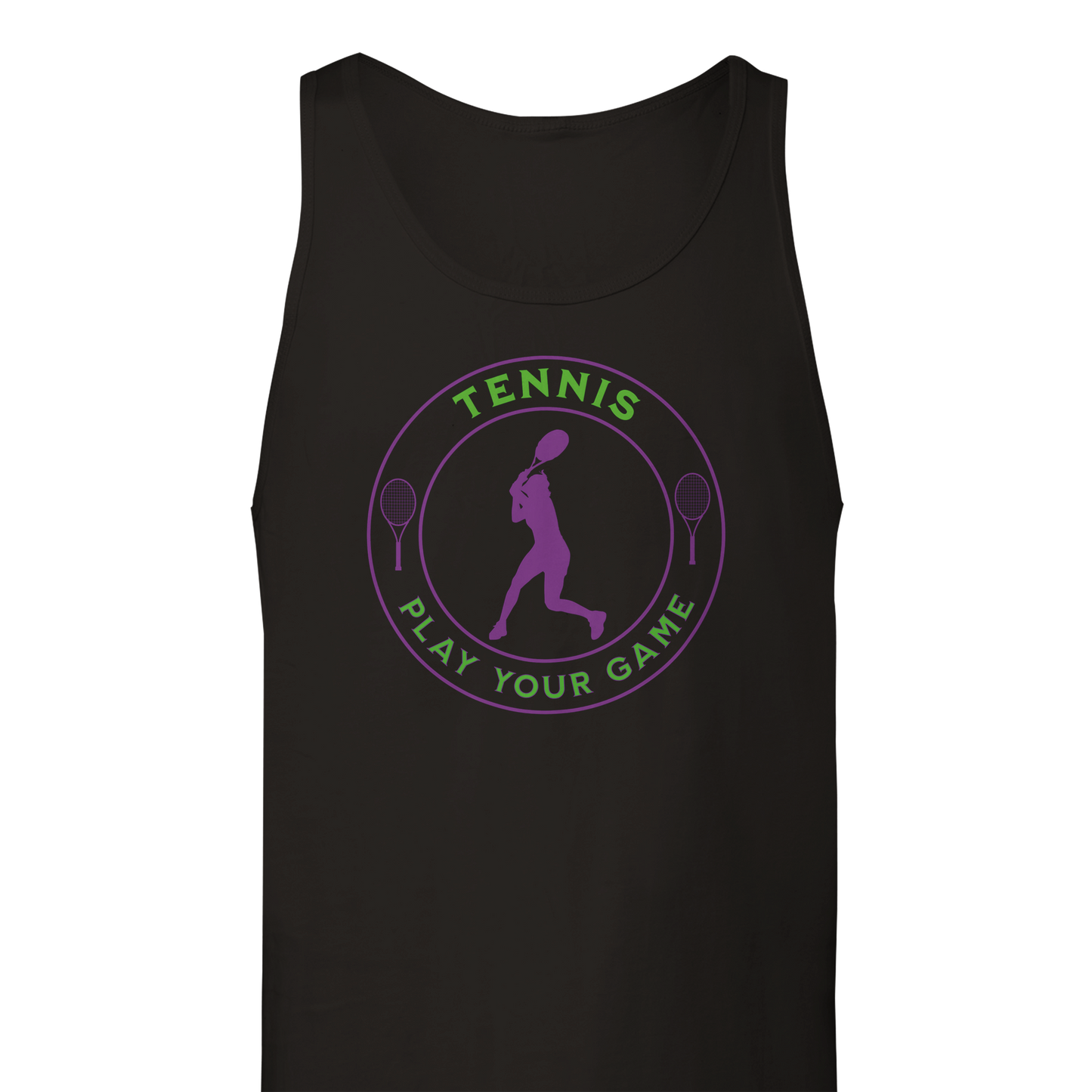 Premium Tank Top - Tennis focus - Play Your Game - Women