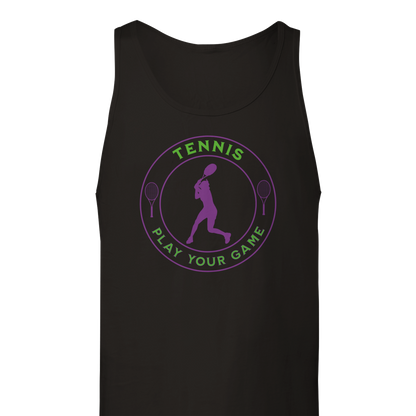 Premium Tank Top - Tennis focus - Play Your Game - Women