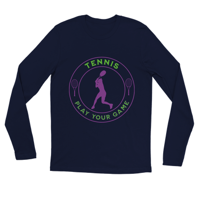 Premium Longsleeve T-shirt - Tennis Focus - Play Your Game - Women