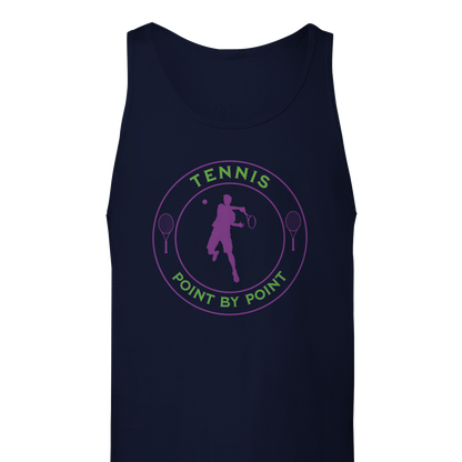 Premium Tank Top - Tennis focus - Point by Point - Men