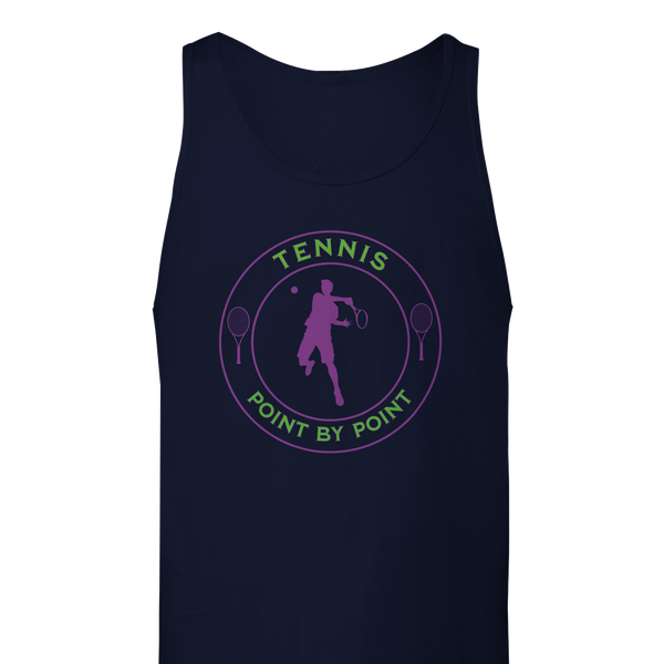 Premium Tank Top - Tennis focus - Point by Point - Men