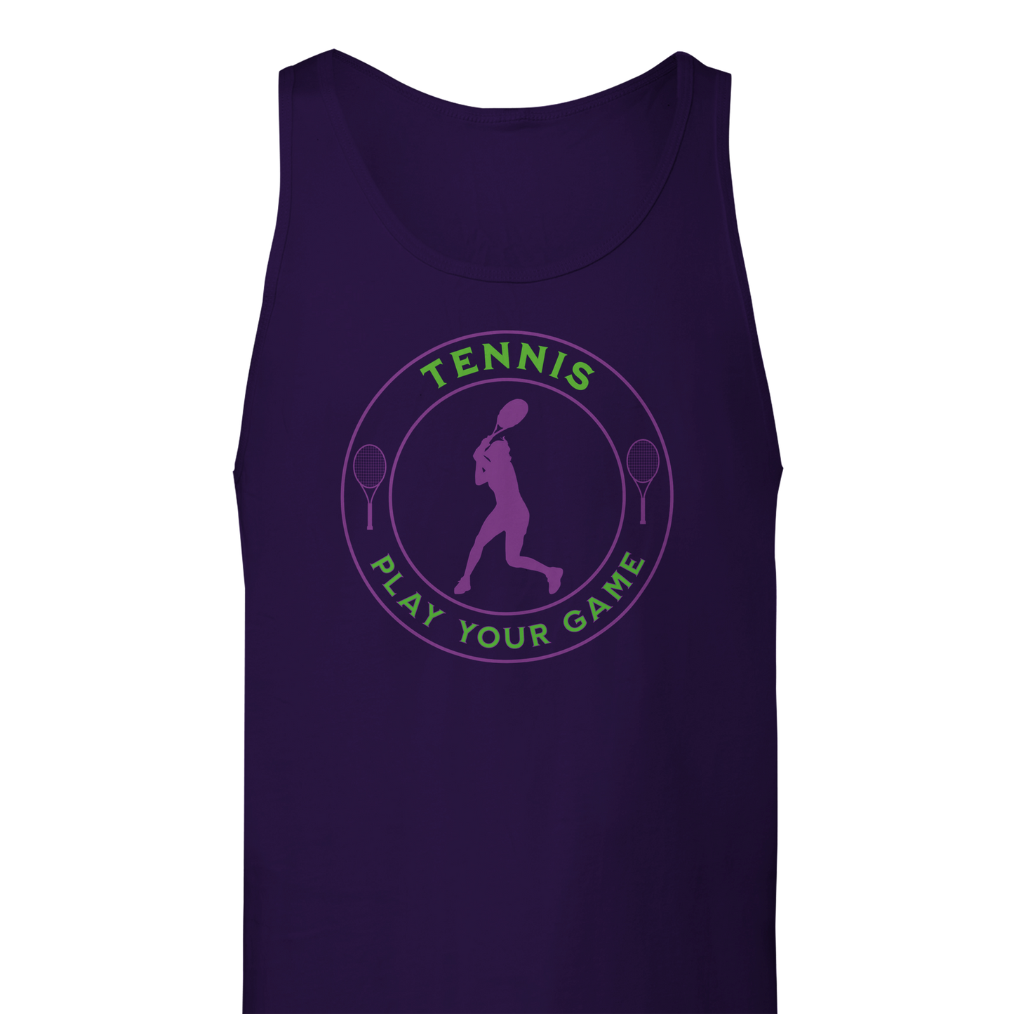 Premium Tank Top - Tennis focus - Play Your Game - Women