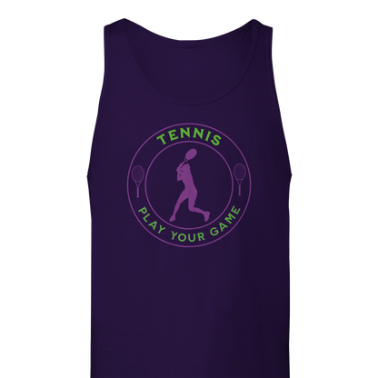 Premium Tank Top - Tennis focus - Play Your Game - Women