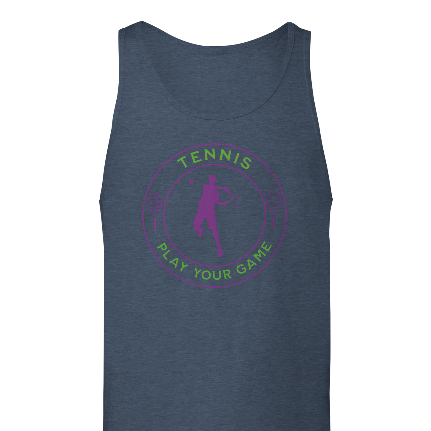 Premium Tank Top - Tennis focus - Play Your Game - Men