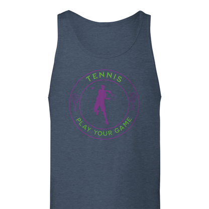 Premium Tank Top - Tennis focus - Play Your Game - Men