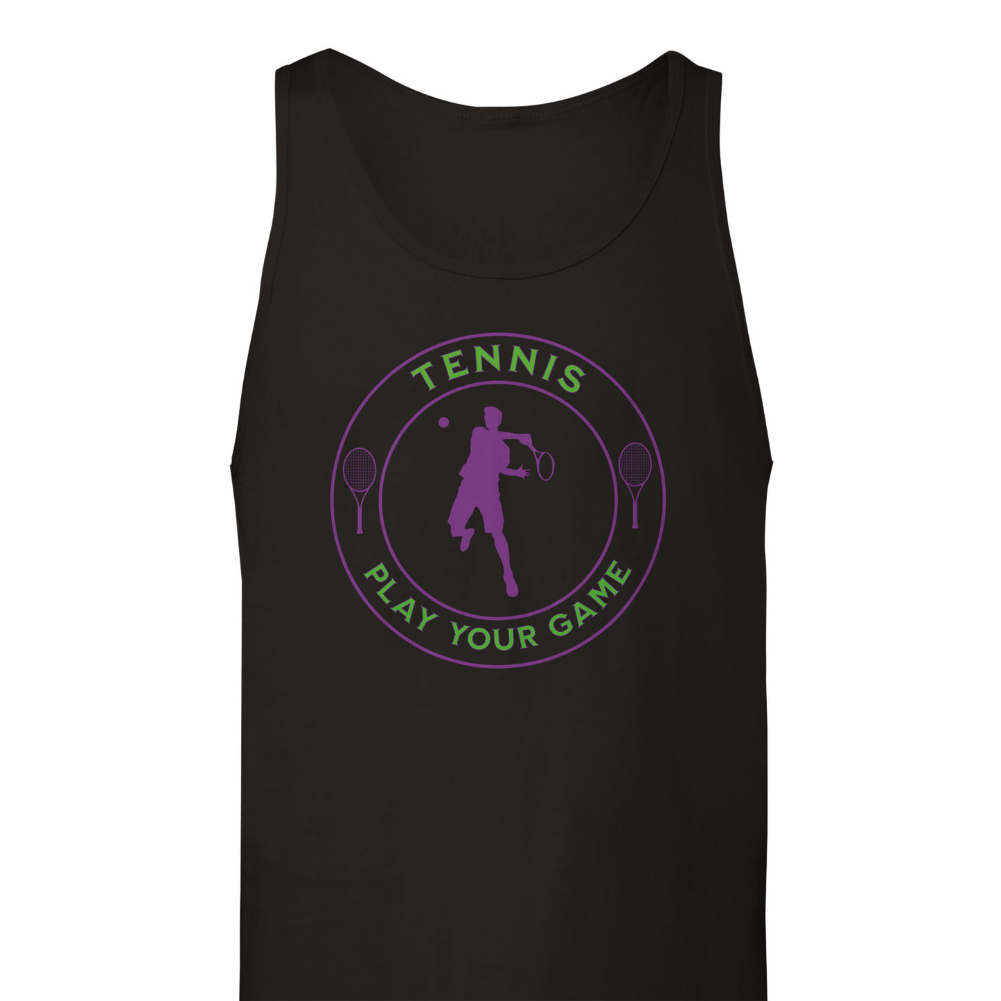 Premium Tank Top - Tennis focus - Play Your Game - Men