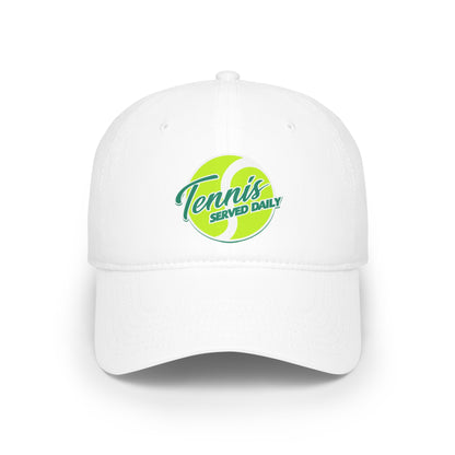 Low Profile Baseball Cap _ Tennis Served Daily