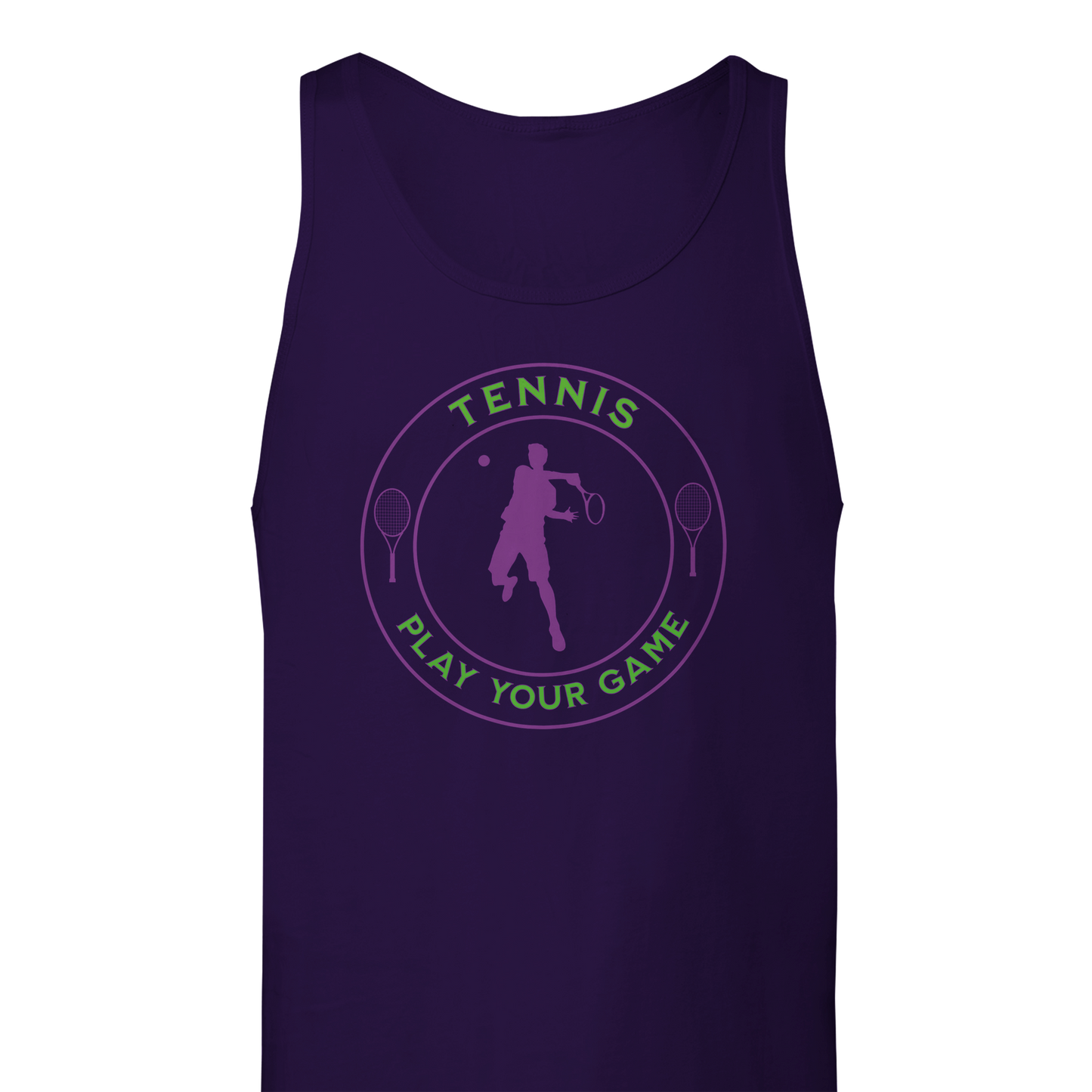 Premium Tank Top - Tennis focus - Play Your Game - Men