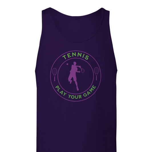 Premium Tank Top - Tennis focus - Play Your Game - Men