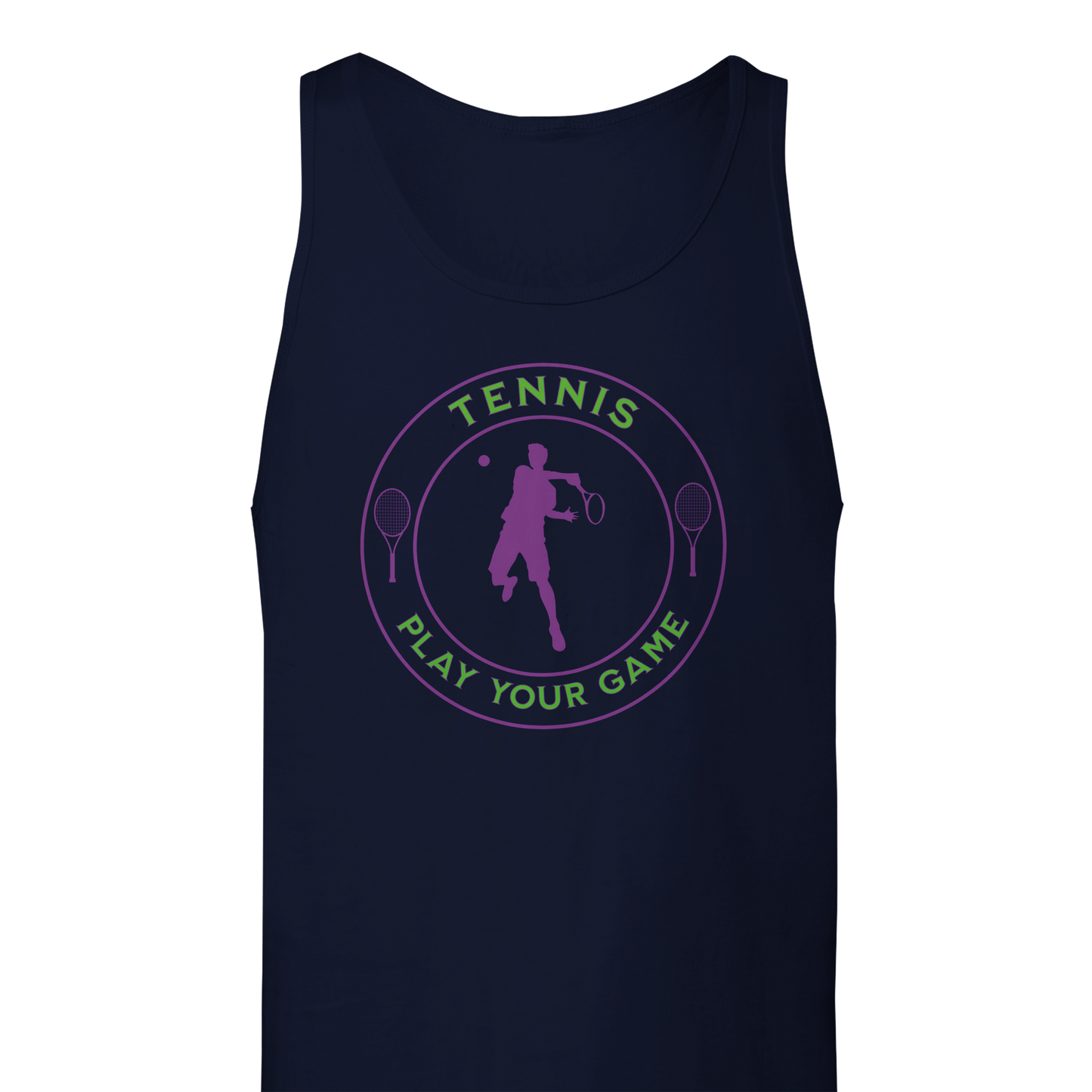 Premium Tank Top - Tennis focus - Play Your Game - Men