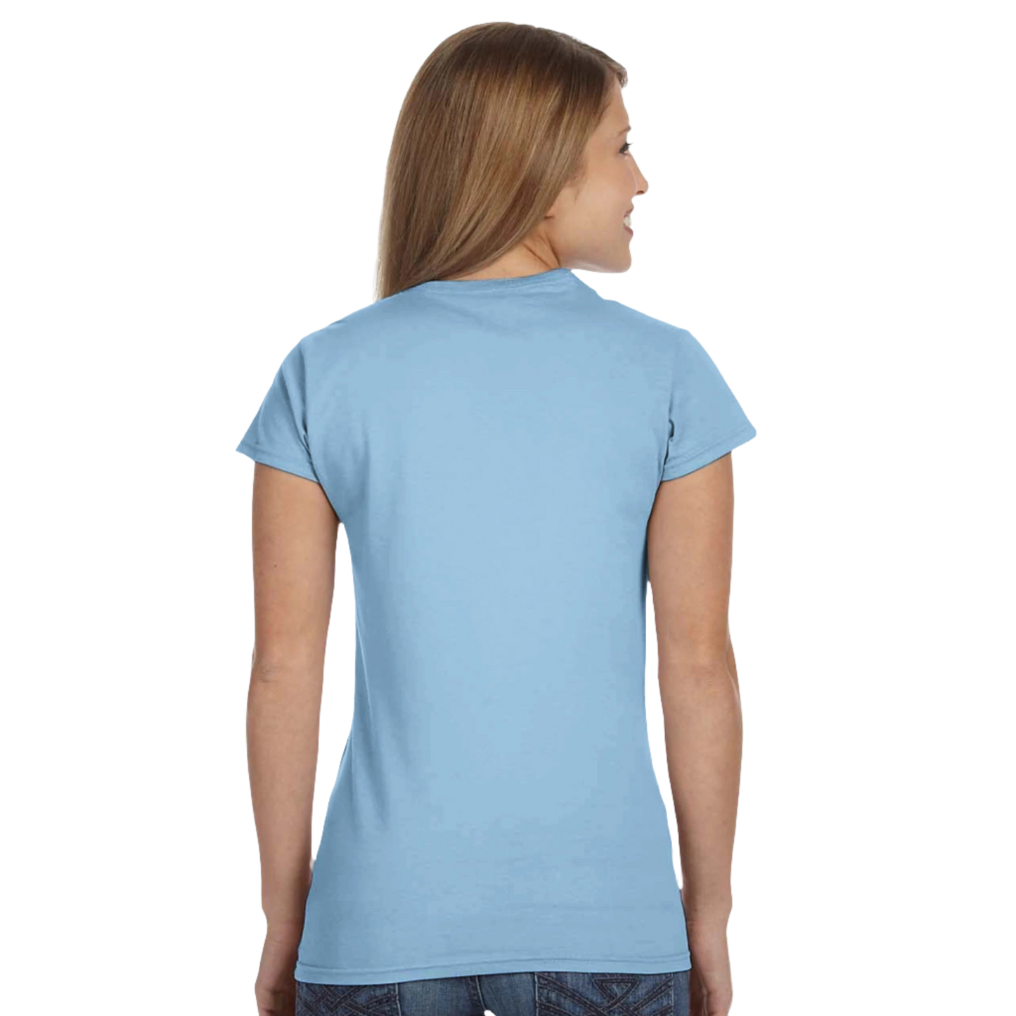 Classic Womens Crewneck T-shirt | Gildan® 64000L Tennis Served Daily