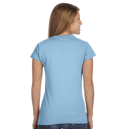 Classic Womens Crewneck T-shirt | Gildan® 64000L Tennis Served Daily