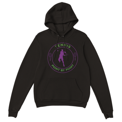 Premium Pullover Hoodie - Tennis Focus - Point by Point - Men