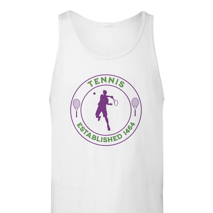 Premium Unisex Tank Top - Tennis focus - Established 1464 - Men