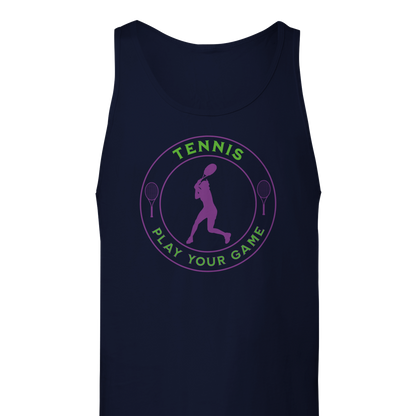 Premium Tank Top - Tennis focus - Play Your Game - Women