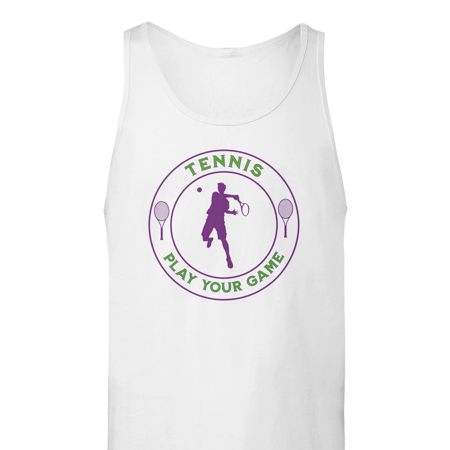 Premium Tank Top - Tennis focus - Play Your Game - Men