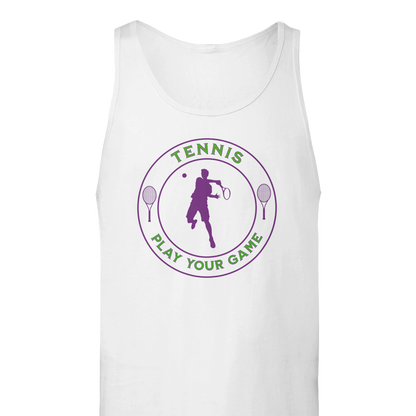 Premium Tank Top - Tennis focus - Play Your Game - Men