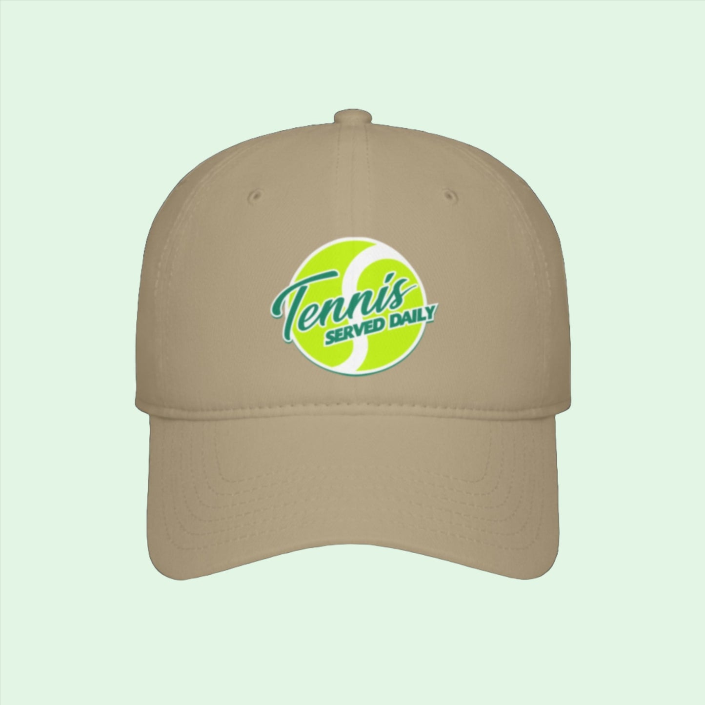 Low Profile Baseball Cap _ Tennis Served Daily