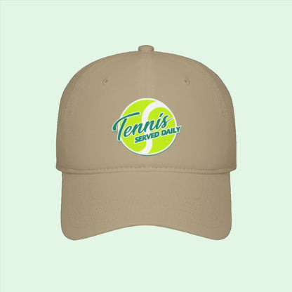 Low Profile Baseball Cap _ Tennis Served Daily