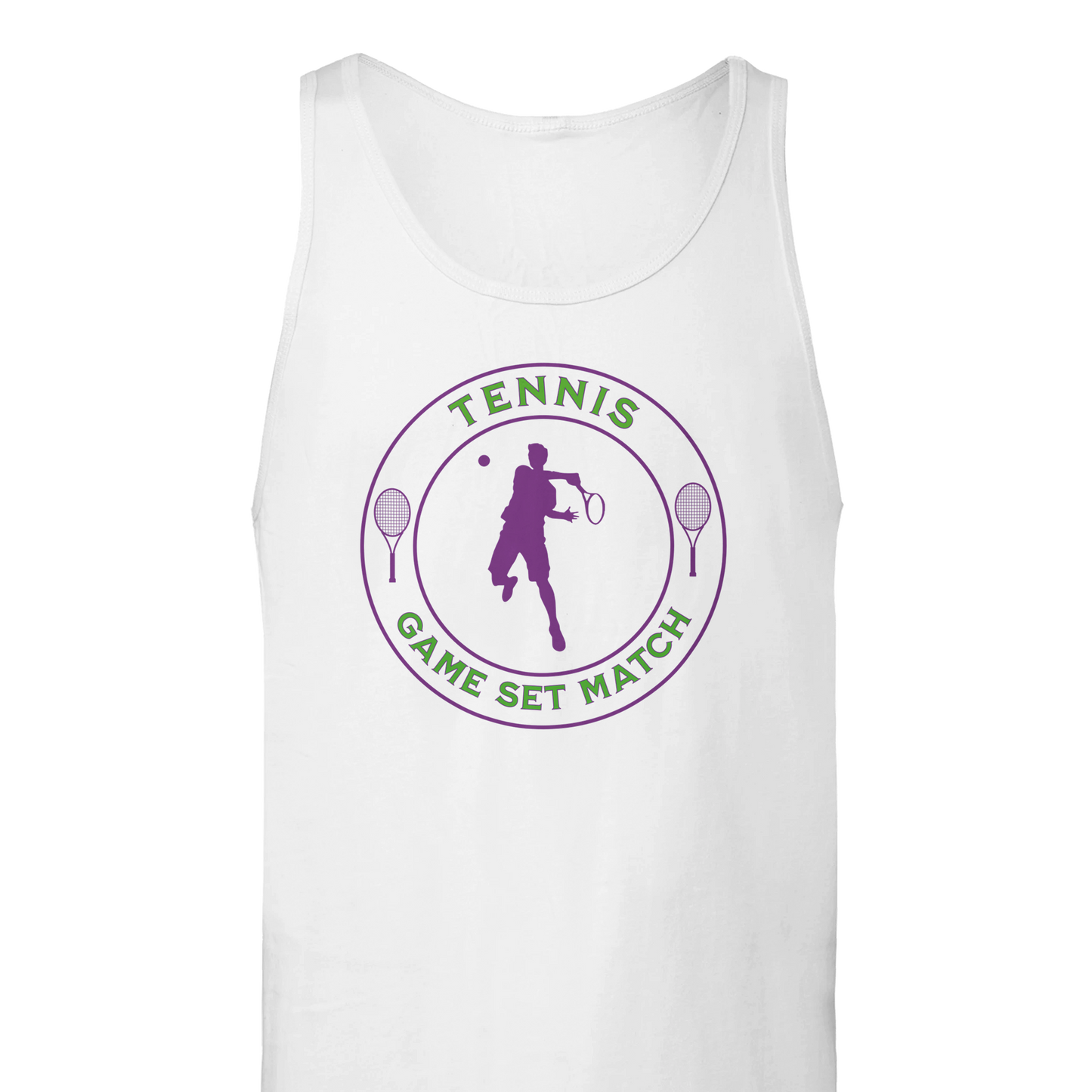 Premium Tank Top - Tennis focus - Game Set Match - Men