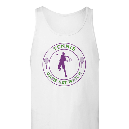 Premium Tank Top - Tennis focus - Game Set Match - Men