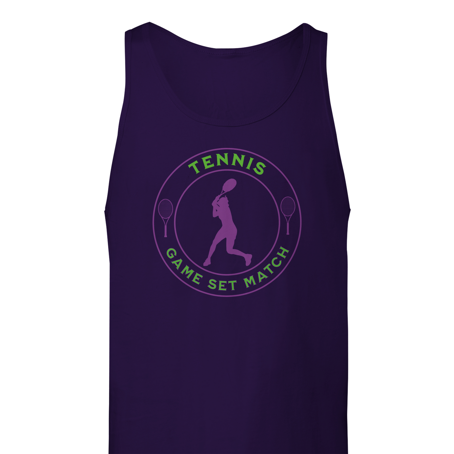 Premium Tank Top - Tennis focus - Game Set Match - Women