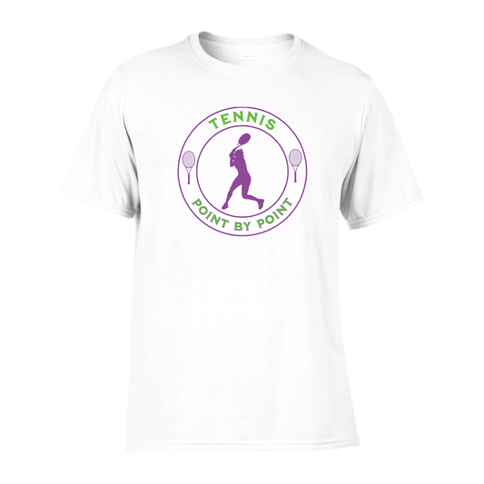 Performance Crewneck T-shirt -Tennis Focus - Point by Point - Women