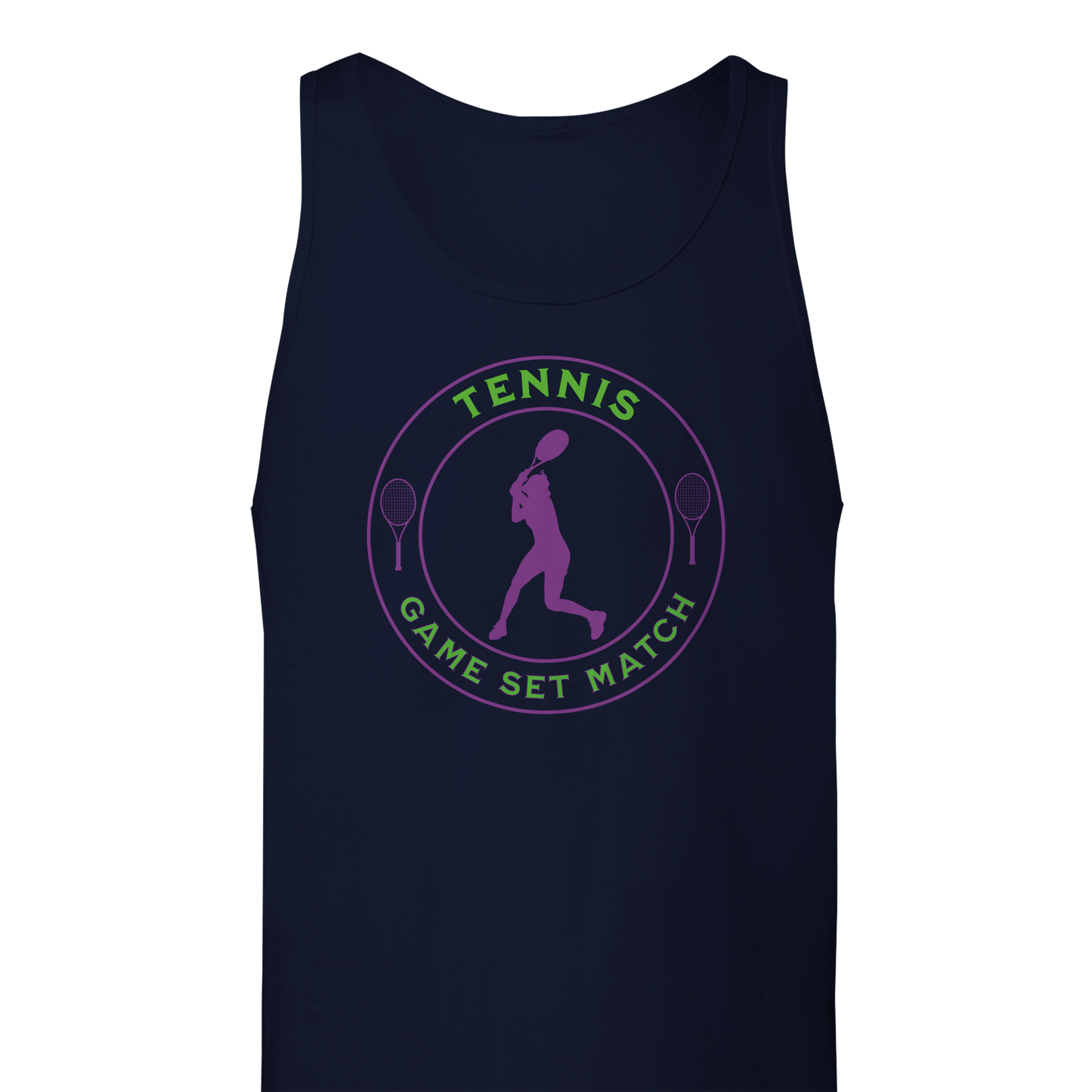 Premium Tank Top - Tennis focus - Game Set Match - Women