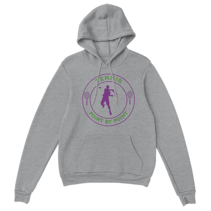 Premium Pullover Hoodie - Tennis Focus - Point by Point - Men