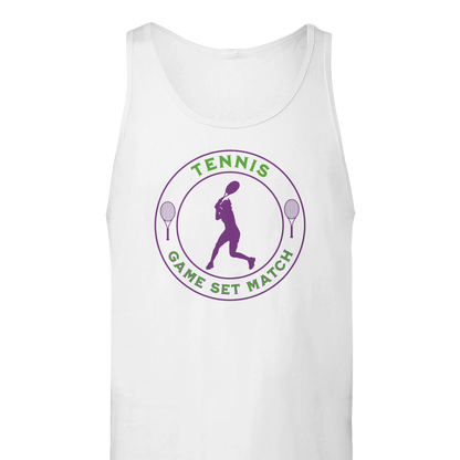 Premium Tank Top - Tennis focus - Game Set Match - Women